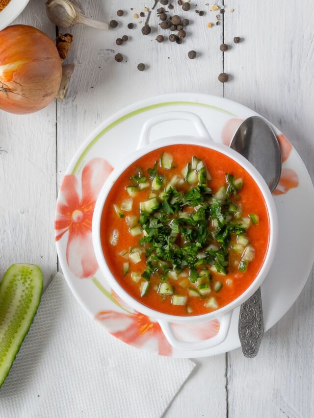 Alton Brown Gazpacho Recipe Delish Sides