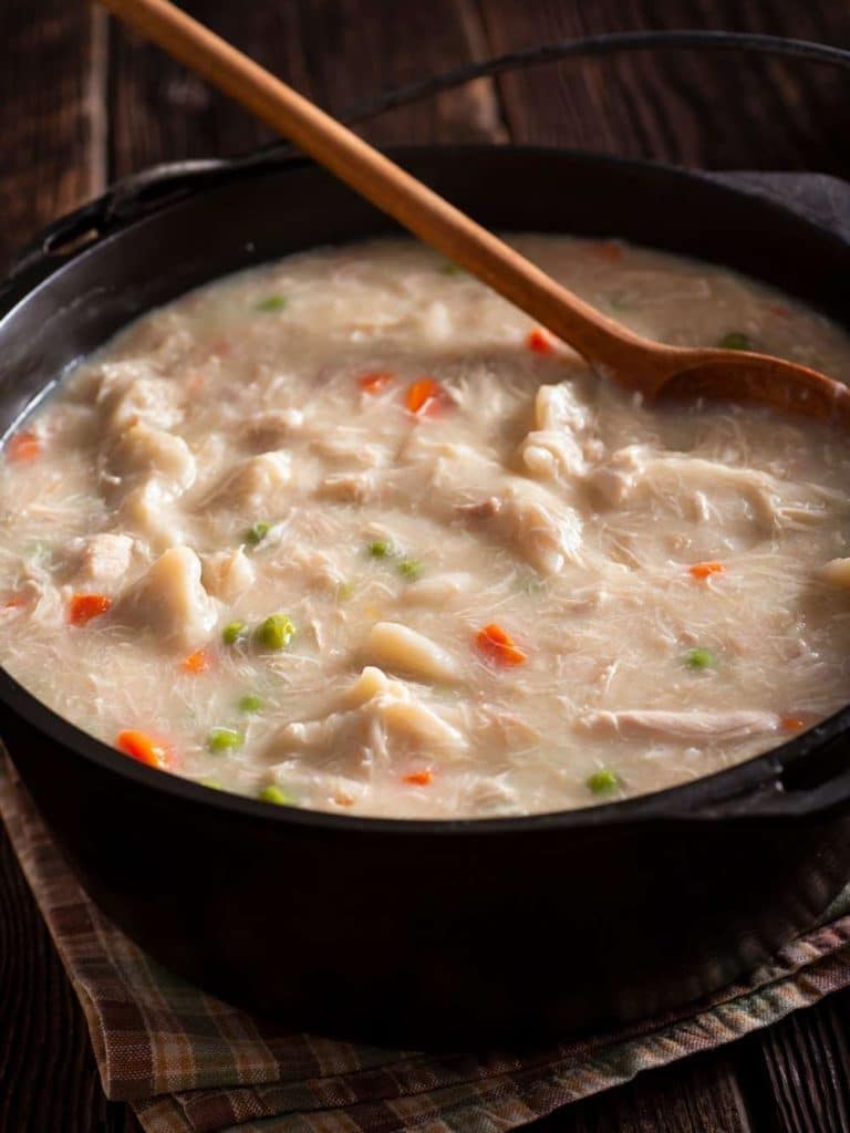 Hoyt's Kitchen Chicken And Dumplings Recipe - Delish Sides