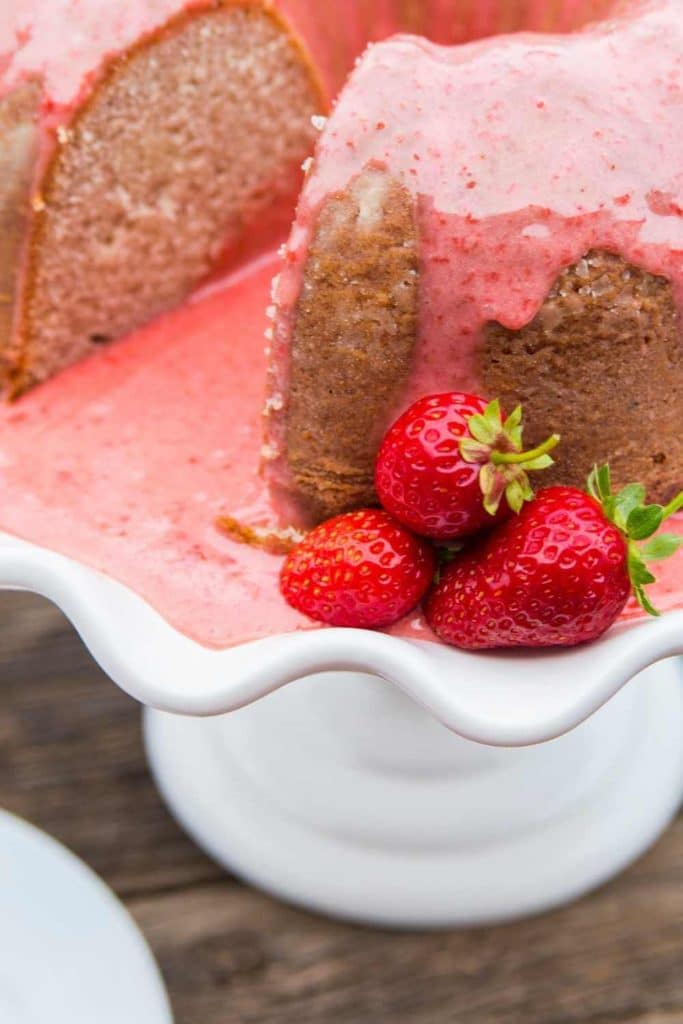 Strawberries And Cream Nothing Bundt Cake Recipe