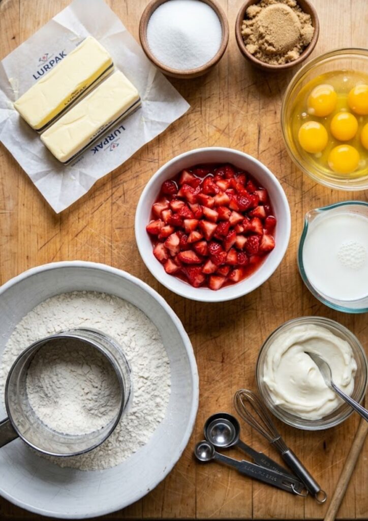 Strawberries And Cream Nothing Bundt Cake Recipe