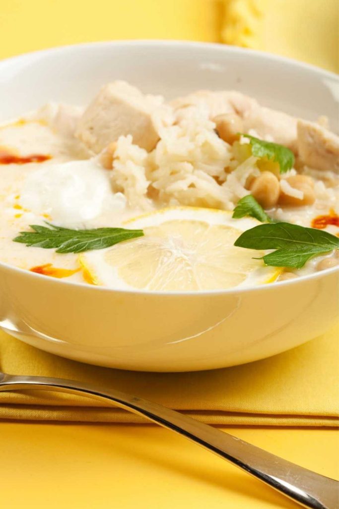 Demos Chicken and Rice Soup Recipe