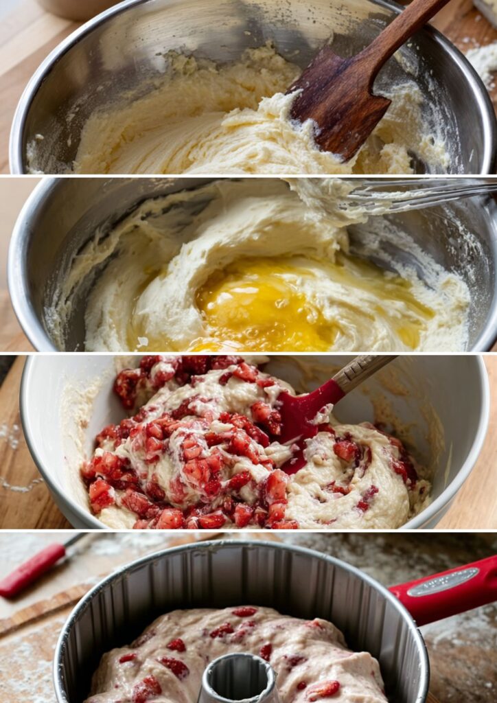 Strawberries And Cream Nothing Bundt Cake Recipe