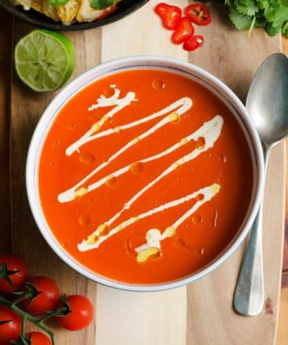 Jamie Oliver Mexican Tomato Soup