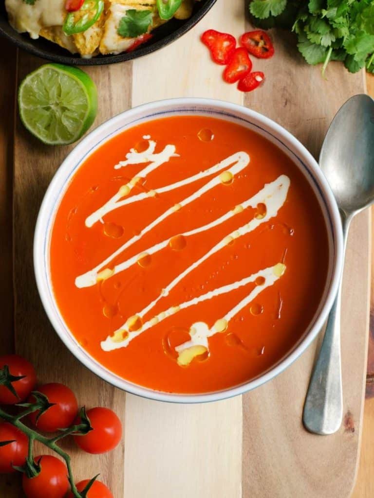 Jamie Oliver Mexican Tomato Soup