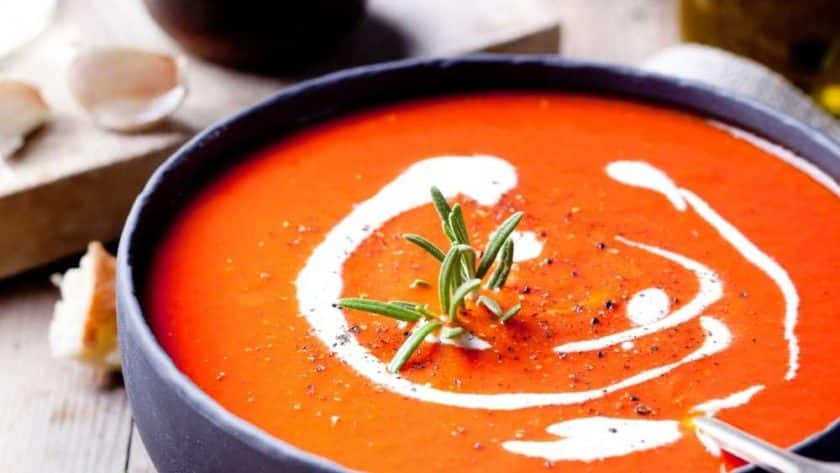 Jamie Oliver Red Pepper Soup - Delish Sides