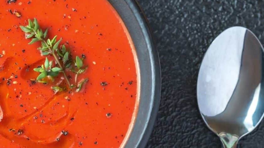 Jamie Oliver Spicy Tomato Soup