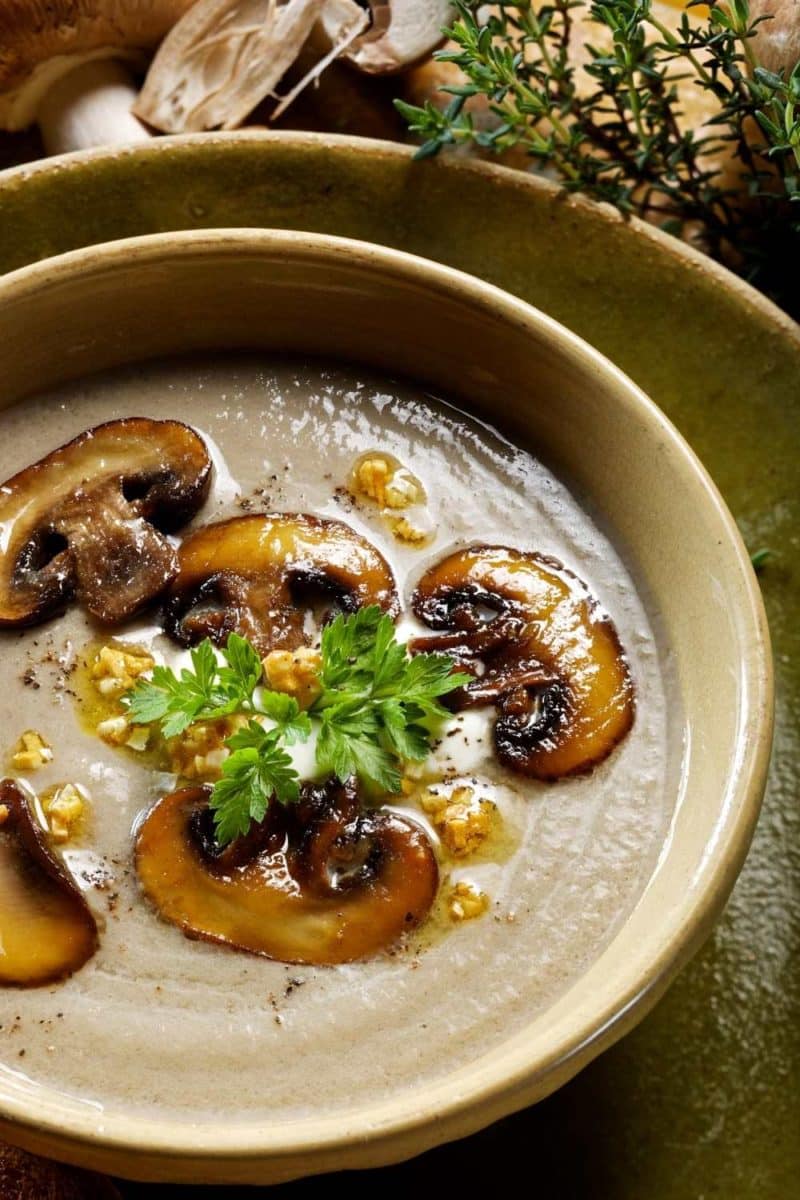 Jamie Oliver Mushroom Soup No Cream Delish Sides 7844