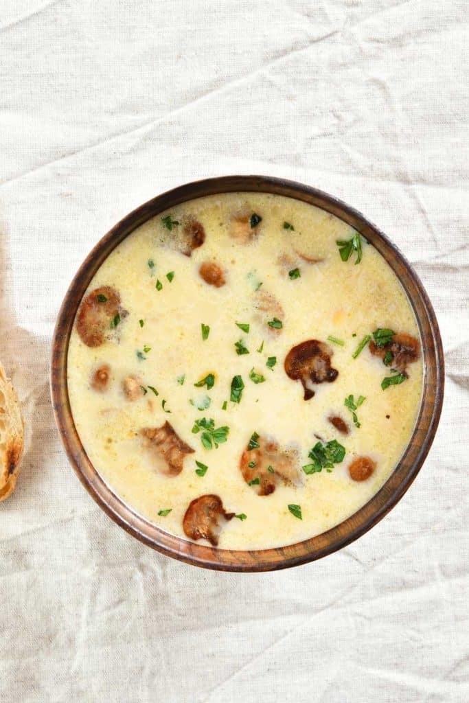 Jamie Oliver Mushroom Soup No Cream - Delish Sides