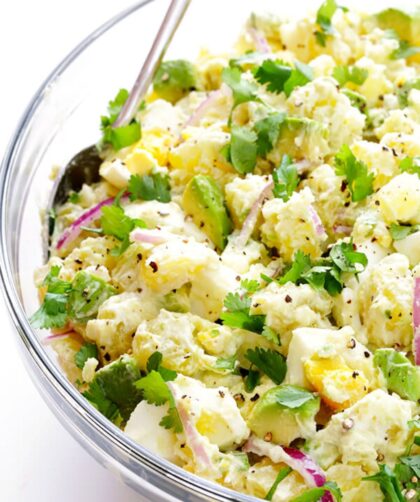 Jamie Oliver Avocado Potato Salad