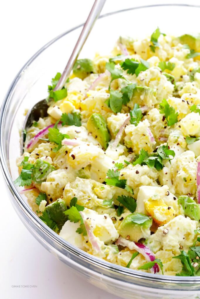 Jamie Oliver Avocado Potato Salad