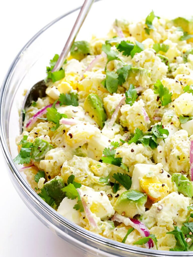 Jamie Oliver Avocado Potato Salad