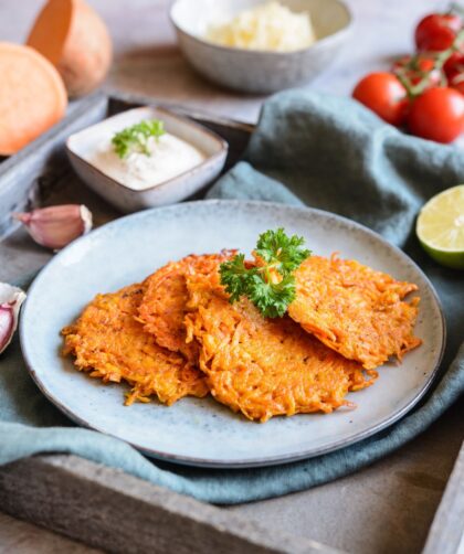 Jamie Oliver Sweet Potato Fritters