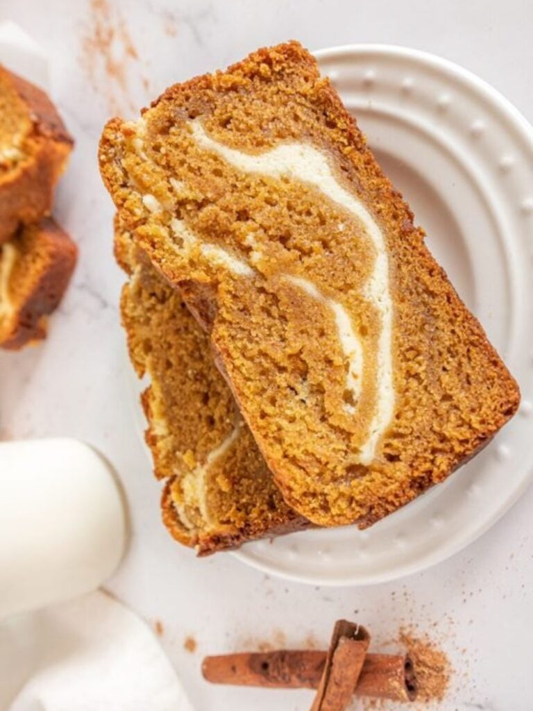 Joanna Gaines Pumpkin Cream Cheese Bread - Delish Sides