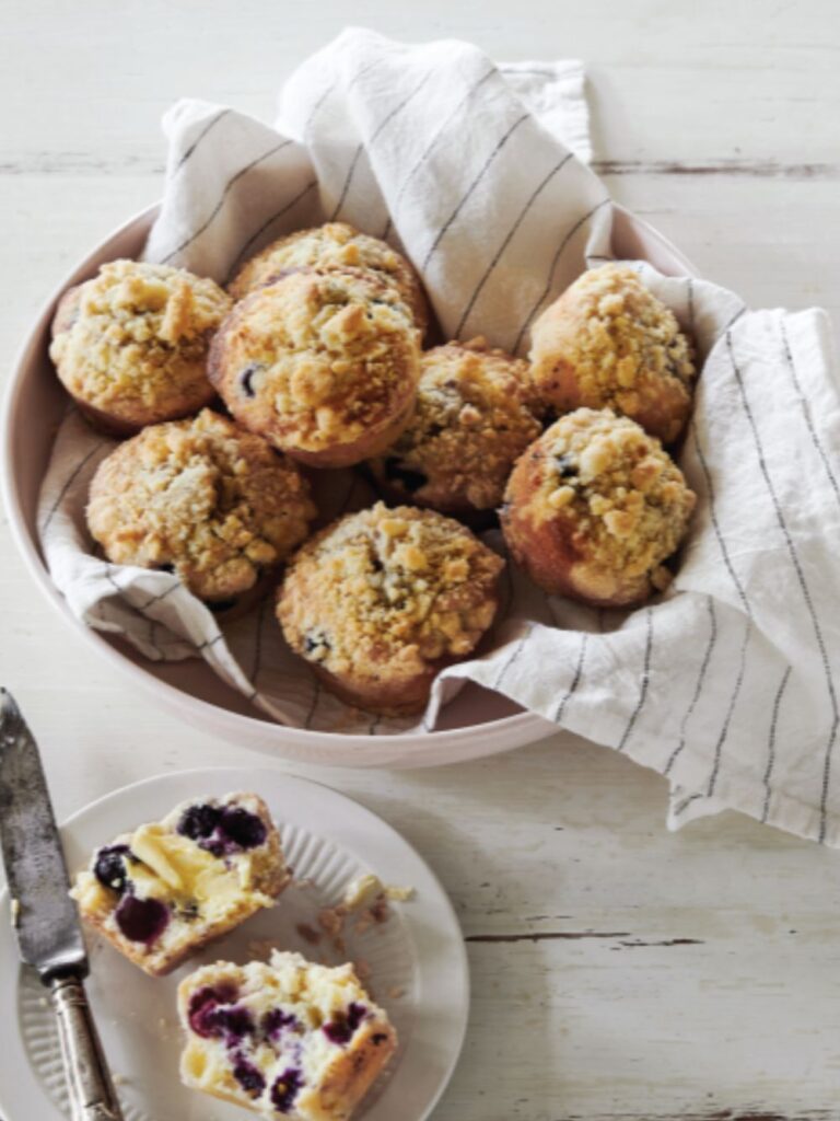 Joanna Gaines Blueberry Muffins