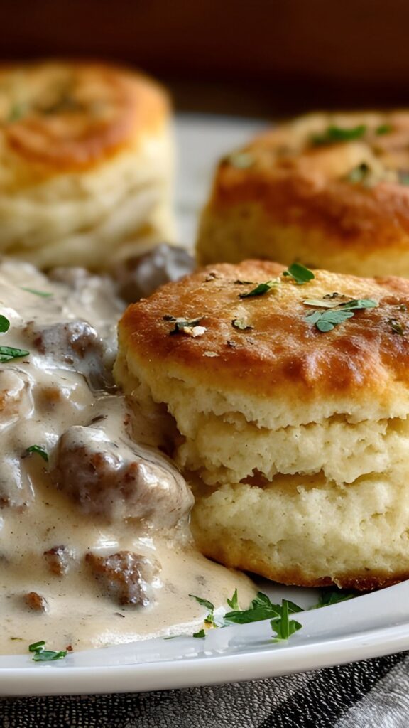 Pioneer Woman Biscuits and Gravy