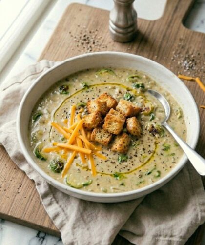 Jamie Oliver Brussel Sprout Soup