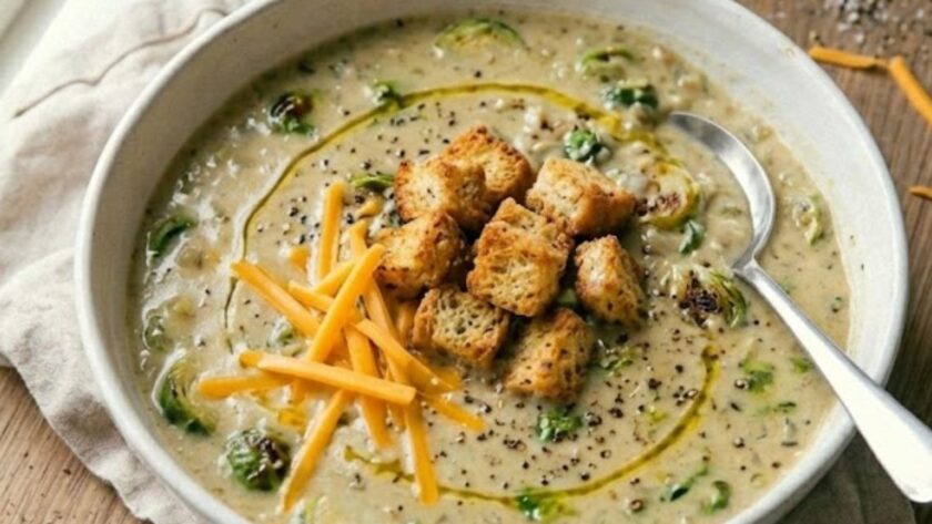 Jamie Oliver Brussel Sprout Soup