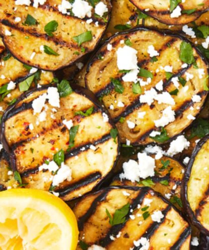 Jamie Oliver Grilled Aubergine