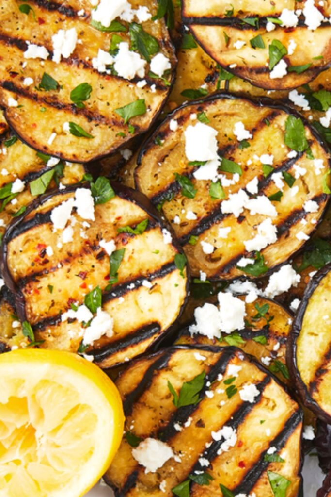 Jamie Oliver Grilled Aubergine