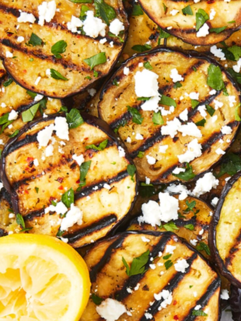 Jamie Oliver Grilled Aubergine