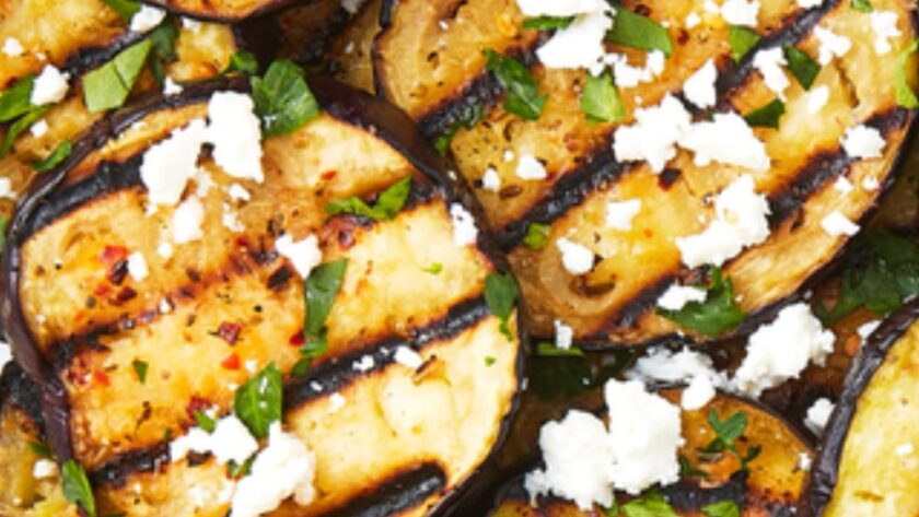 Jamie Oliver Grilled Aubergine