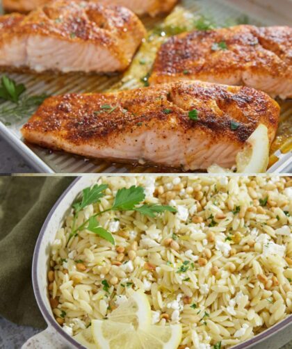 Joanna Gaines Salmon And Orzo Recipe