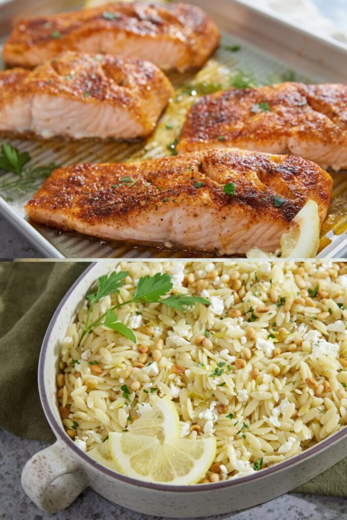 Joanna Gaines Salmon And Orzo Recipe