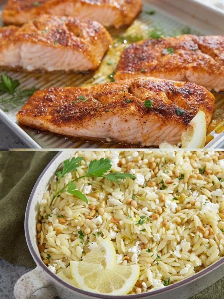 Joanna Gaines Salmon And Orzo Recipe