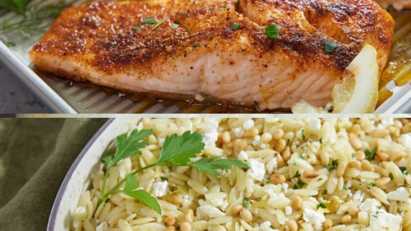 Joanna Gaines Salmon And Orzo Recipe