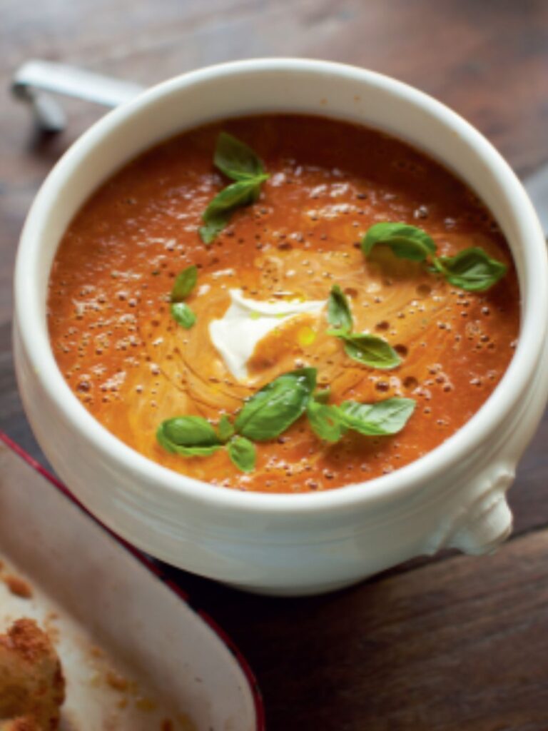 Jamie Oliver 30-Minute Tomato Soup Meal