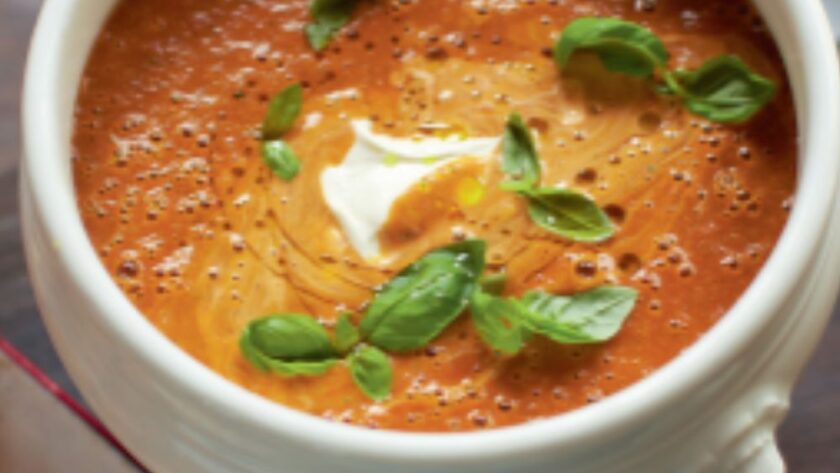 Jamie Oliver 30-Minute Tomato Soup Meal