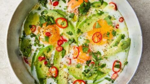 Jamie Oliver Avocado Egg Breakfast - Delish Sides