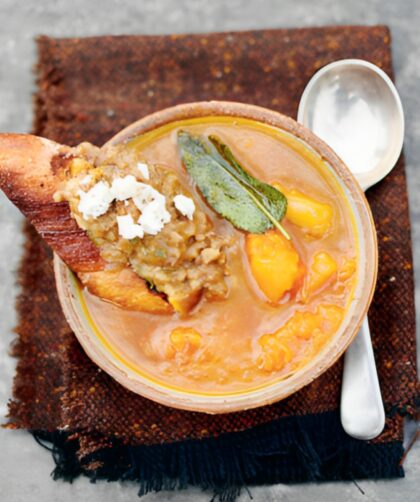 Jamie Oliver Pumpkin Chestnut Soup