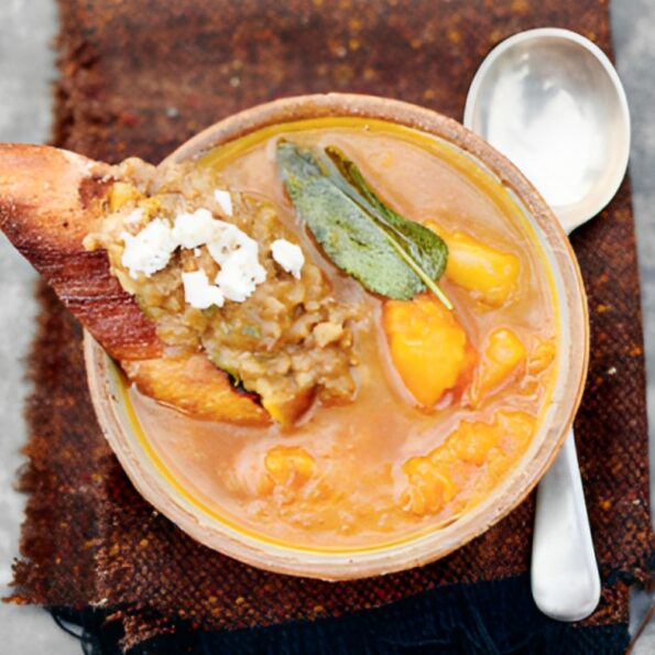 Jamie Oliver Pumpkin Chickpea Soup - Delish Sides