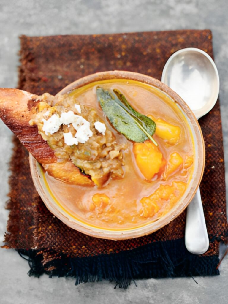 Jamie Oliver Pumpkin Chestnut Soup