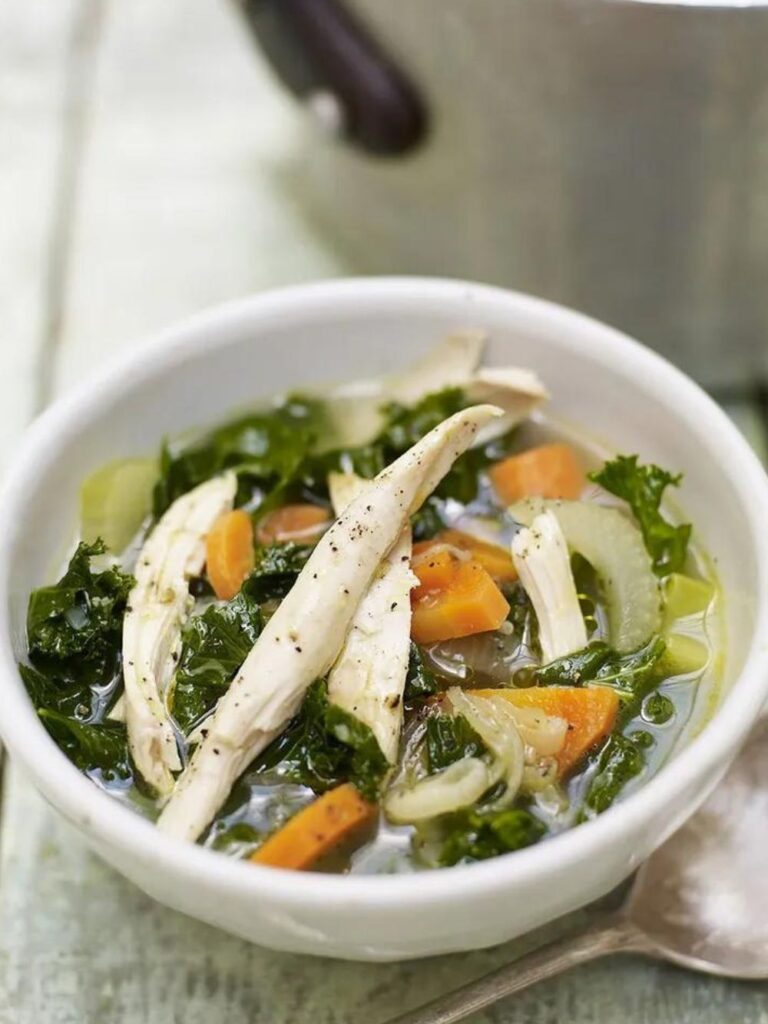 Jamie Oliver Roast Chicken Soup