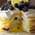Pioneer Woman Blackberry Crepe Cake