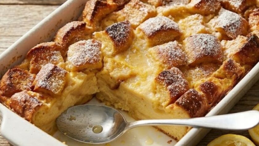 Pioneer Woman Lemon Bread Pudding Recipe