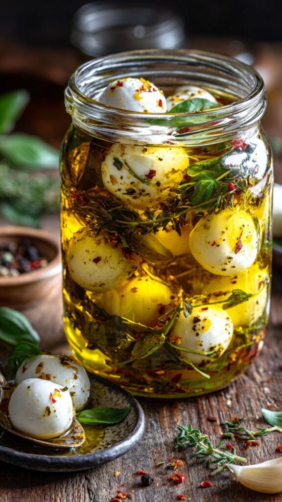 Pioneer Woman Marinated Mozzarella Balls