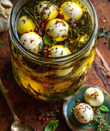 Pioneer Woman Marinated Mozzarella Balls