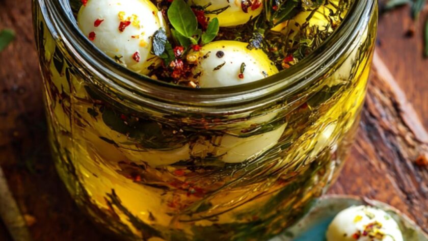Pioneer Woman Marinated Mozzarella Balls