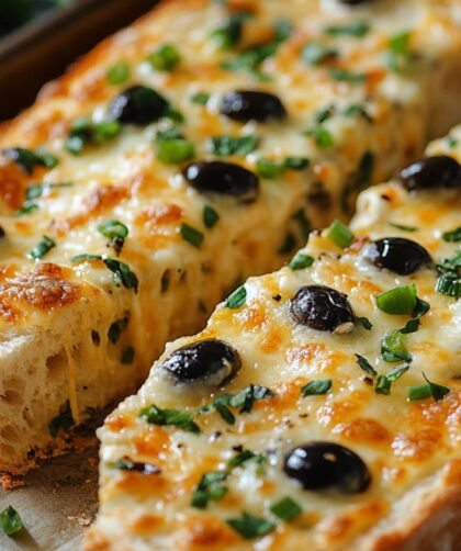 Pioneer Woman Olive Cheese Bread