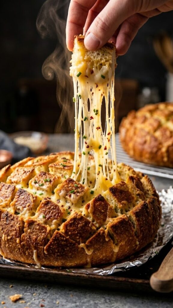 Pioneer Woman Pull Apart Cheese Bread