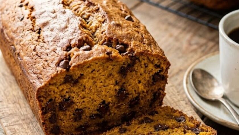 Pioneer Woman Pumpkin Chocolate Chip Bread