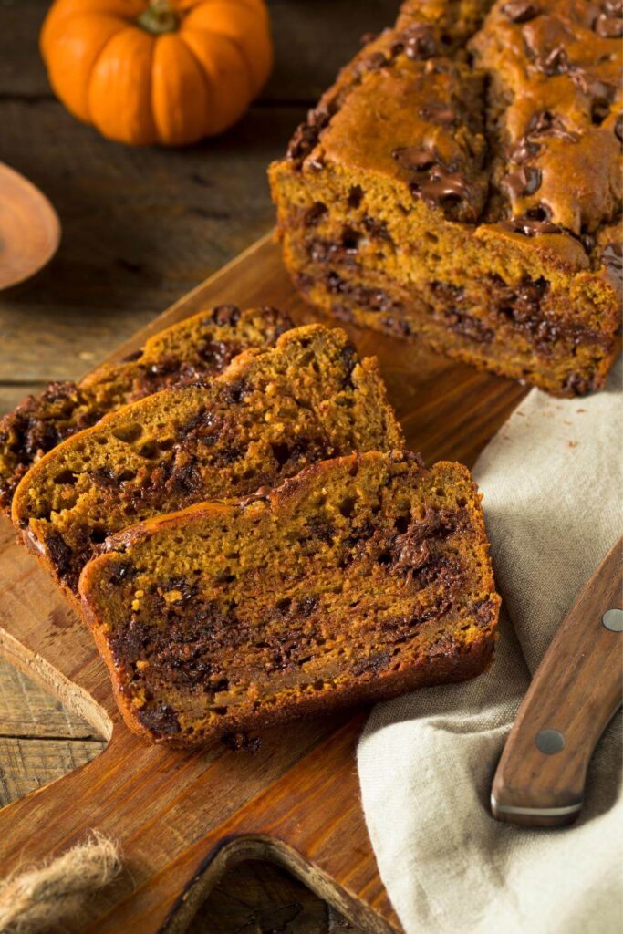 Pioneer Woman Pumpkin Chocolate Chip Bread