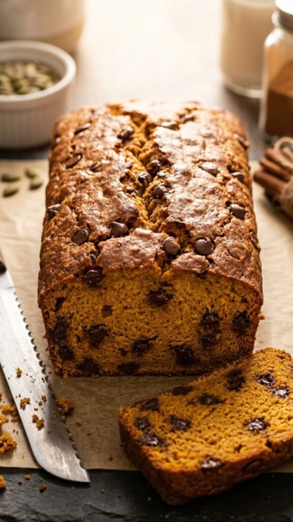 Pioneer Woman Pumpkin Chocolate Chip Bread