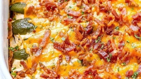 Pioneer Woman Jalapeno Popper Chicken Casserole - Delish Sides