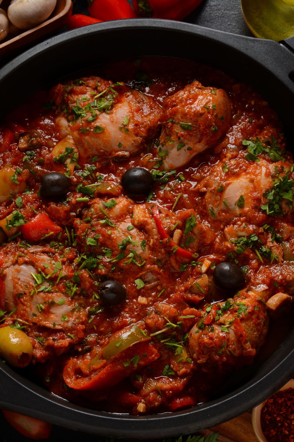 Pioneer Woman Slow Cooker Chicken Cacciatore