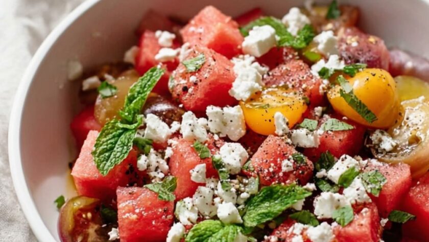 Pioneer Woman Tomato Watermelon Salad