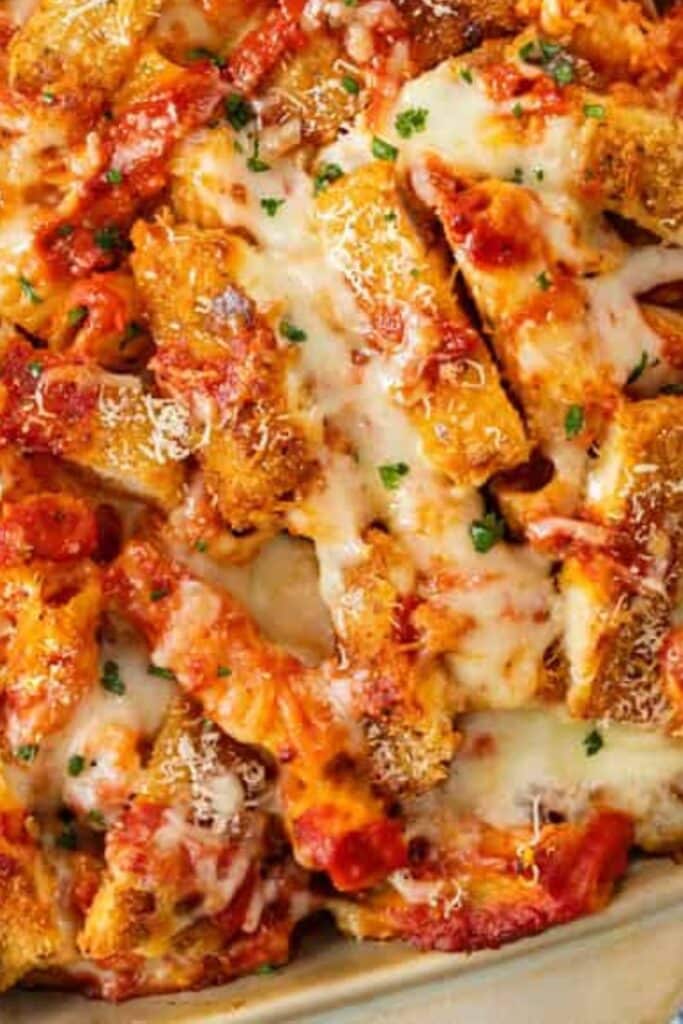 Pioneer Woman Chicken Parmesan Casserole - Delish Sides